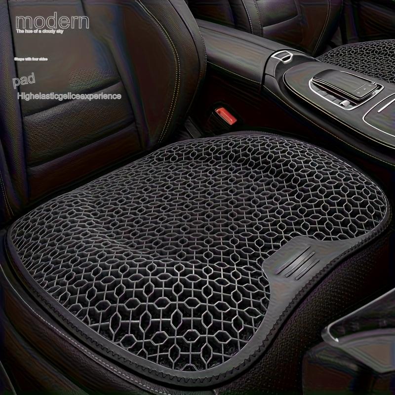 Fit Hexagonal Gel Seat Cushion - Breathable Ergonomic Car & Office Chair Pad with Premium Gel Material for All-Day Comfort, Pressure Relief
