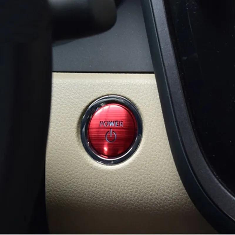 For Toyota Highlander Xu70 Kluger Rav4 Hybrid Sienna - 3d  Engine Push Start Stop Ignition Button Ring Cap Trim