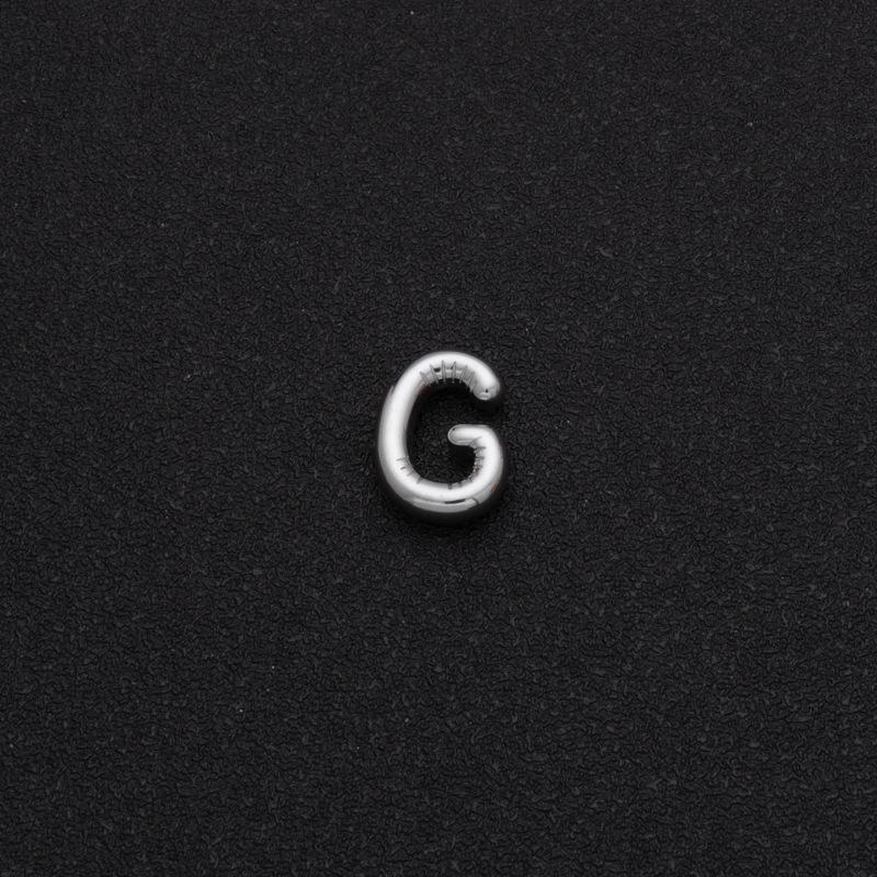 18K Gold Custom Stainless Steel English Letter Pendant for DIY Necklace Other