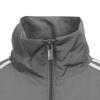 Adidas Originals Oversized Track Jacket With Stand Collar And Stripes Women Jacket Gray JD3394