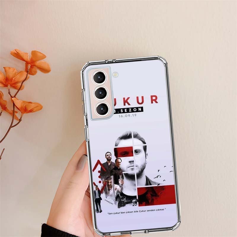 Turkish TV Series Cukur Clear Phone Cases for Samsung S26 Ultra Galaxy S25 Edge S24 S23 FE S21 Plus S20 S22 S10 Cover Patterned