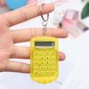 Portable Mini Flip Calculator Hanging Pendant Keychain Keyring Key Holder Gift