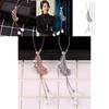 Leaf Alloy Unique Shaped Pearl Sweater Chain Accessory For Trendy Styles Womens