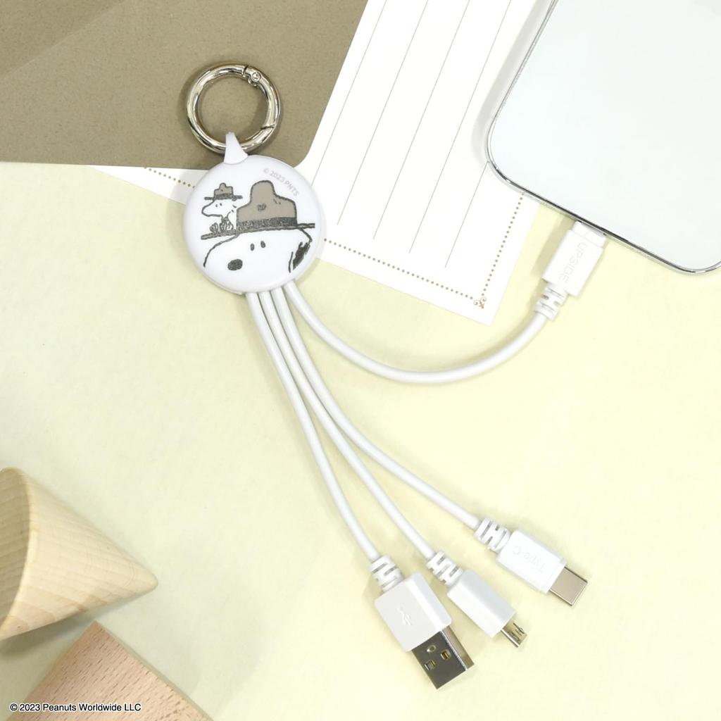 Gourmandies Peanuts Snoopy Cable for Beagle Scout Multi-Charging (SNG-772A)