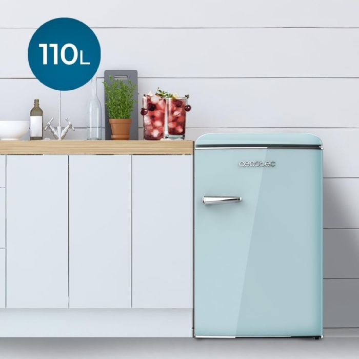 Cecotec Kühlschrank Bolero CoolMarket TT Origin 110 Blau E