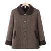 Winter woolen coat plush mink top year old 0 old lady thick clothes