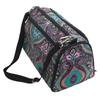 Crochet Bag Hand Knitting Yarn Tote Organizer with Inner Divider for Crochet Hooks, Knitting Needles, Project and Supplies