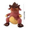 Kawaii Cartoon Natla Baby Tepetlisaurus Plush Toy Around Genshin Impact Game Character Plush Exquisite Stuffed Toy Kids' Gift