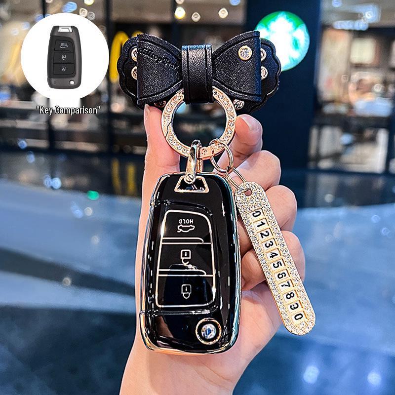 Hyundai Key Case for Ix35, Langdong, Mingtu, Lingdong, Elantra, Yue Dong, Ix25, Reina, Festiva