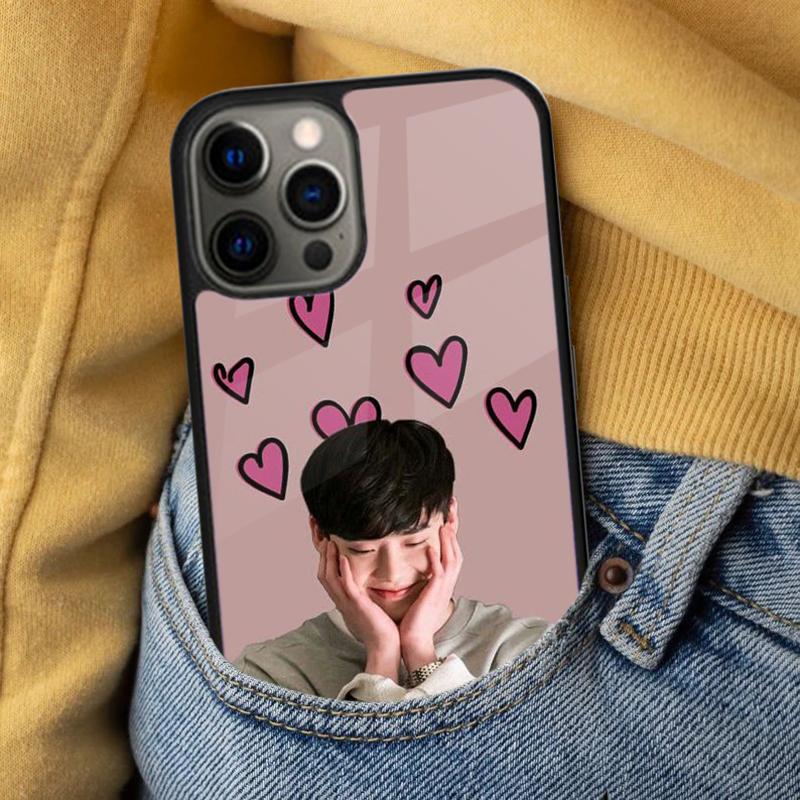 Korean Star Lee Jong Suk Soft Phone Case for iPhone 17 Air 16e Pro max 15 Pro 13 14 Plus 11 12 MagSafe Magnetic Coque