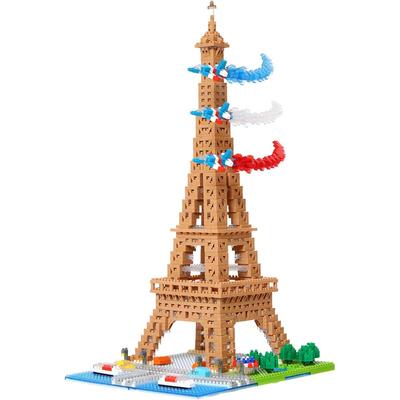 Kawada Nanoblock Deluxe Edition Paris Seine River Building Set NB-057