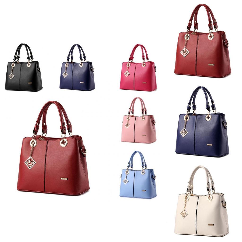 Elegant Women Lady Handbag Shoulder Bags In Premium Leather Messenger Style
