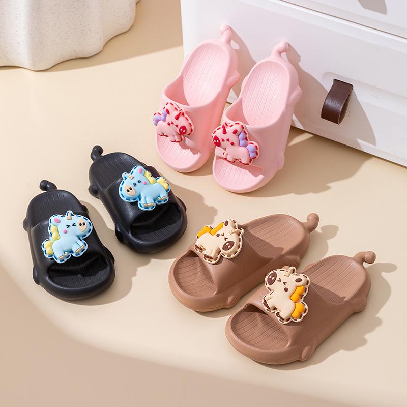 EVA Anti-Odor Non-Slip Children's Cute Big Eyes Slippers Unisex