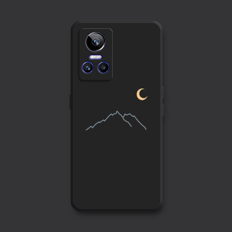 

RealmeGTNeo3 Mobile Phone Case New OPPO Men s and Women s All-inclusive Anti-drop Moon Silicone Protective Case Case