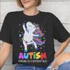 New Arrival Dabbing Puzzle Autism Awareness T Shirt for Men Women 100 Cotton Tshirts Short Sleeve Clothing