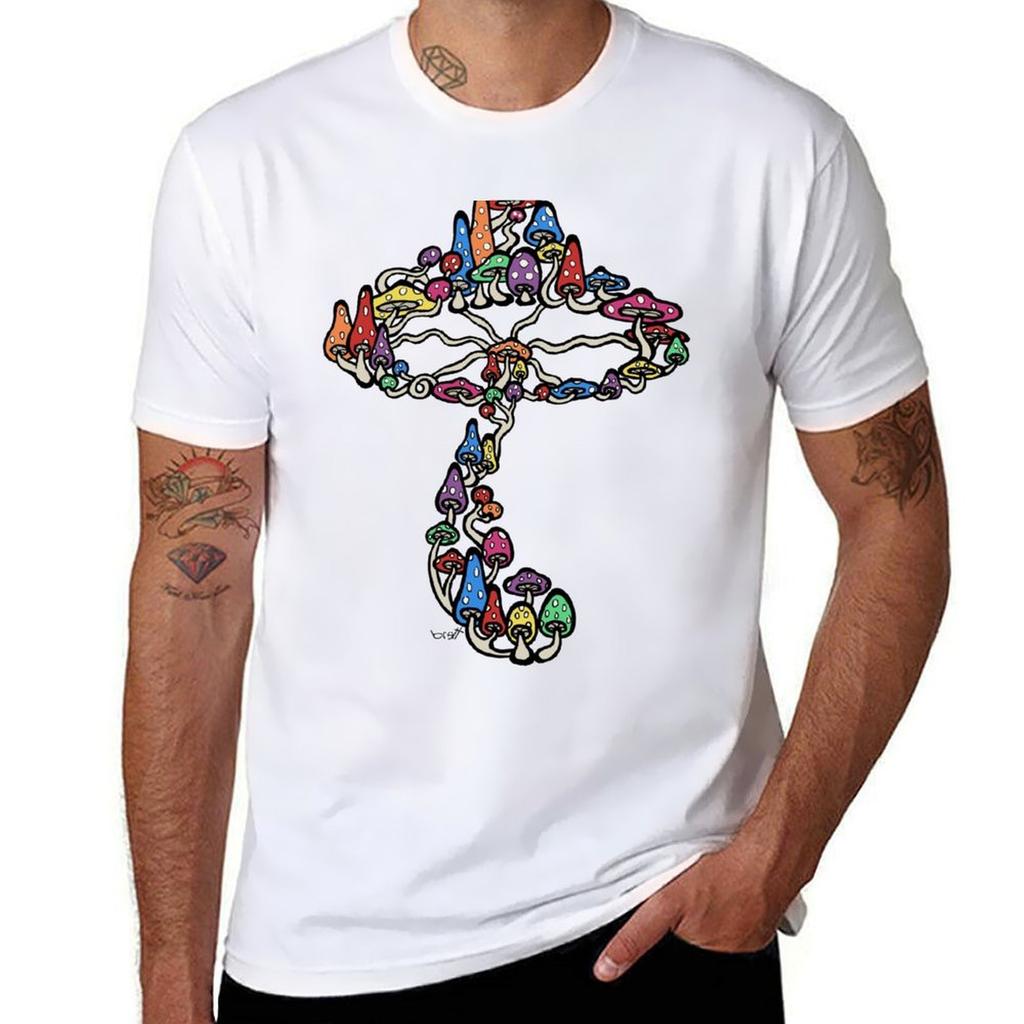 Mushroom Made of Mushrooms TShirt UV Protection Outdoor Tee Shirt