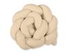 Braided Crib Bumper - Beige