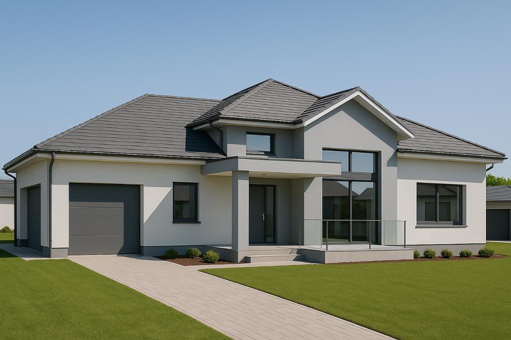 Light Grey Silicone Exterior Facade Plaster 1.5mm Premium 15kg