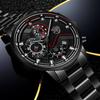 Classic Business Men's Watch Fashion Stainless Steel Strap Watch Calendar Quartz Watch Sports Watch Casual Watch