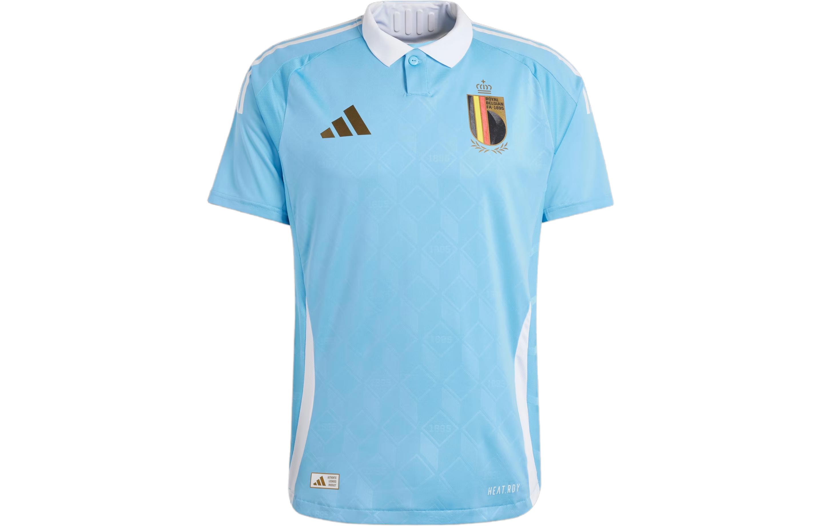 Adidas Belgium 2024 Away Authentic Jersey Soccer Jersey Player Edition, Belgium National Team, Away Men s Blue IQ0776 XL