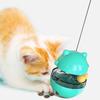 Katzen Leckerli Ball Spielzeug Transparentes Fenster Langsame Fütterung Pädagogischer Haustier Leckerli Spender Ball Hund Puzzle Spielzeug mit Reizstab