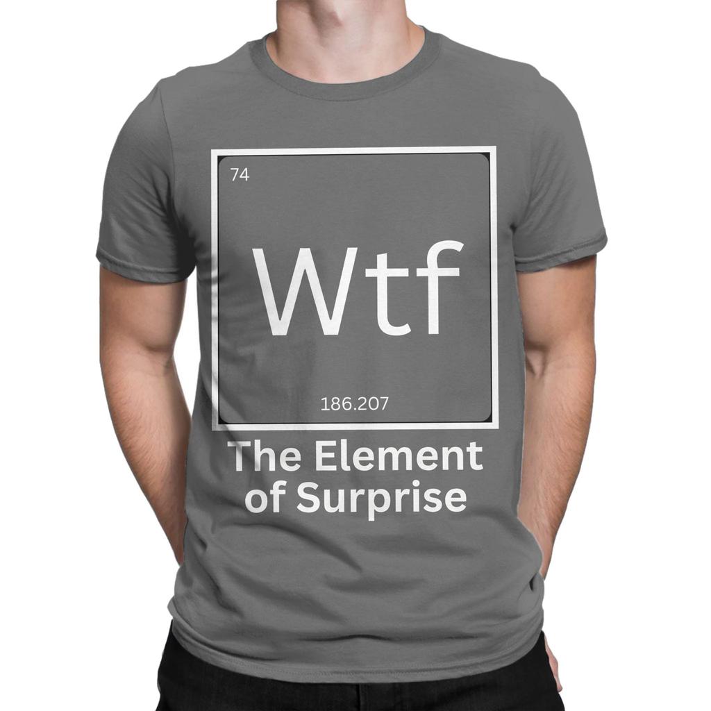 Leisure Wtf The Eleunisext Of Suprise Tshirts Unisex Crewneck Pure Cotton T Shirt Short Sleeve Tee Shirt Graphic Printed Tops