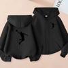 Fashionable Cartoon Printed Sports Zipper Jackets for Boys Girls Suitable for Children Aged3 To13 for Casual Anime Autumn Winter