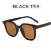 New Ins Popular Square Sunglasses Women's Fashion Oversized Sunglasses UV400 Sun Glasses Vintage Men Shades Eyewear 6Colors