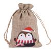 Party Wedding Drawstring Pouch Christmas Ornament Candy Bags Christmas Decorations Storage Bags
