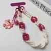 Hand-woven Daisy Mobile Phone Lanyard Women's Ins Travel Mountain Climbing Strong Durable Fashion Wrist Rope
