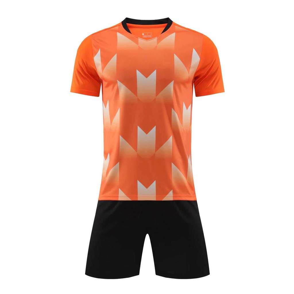Football Training Jersey Adult Children Playing Jersey Short Sleeve Set Jersey