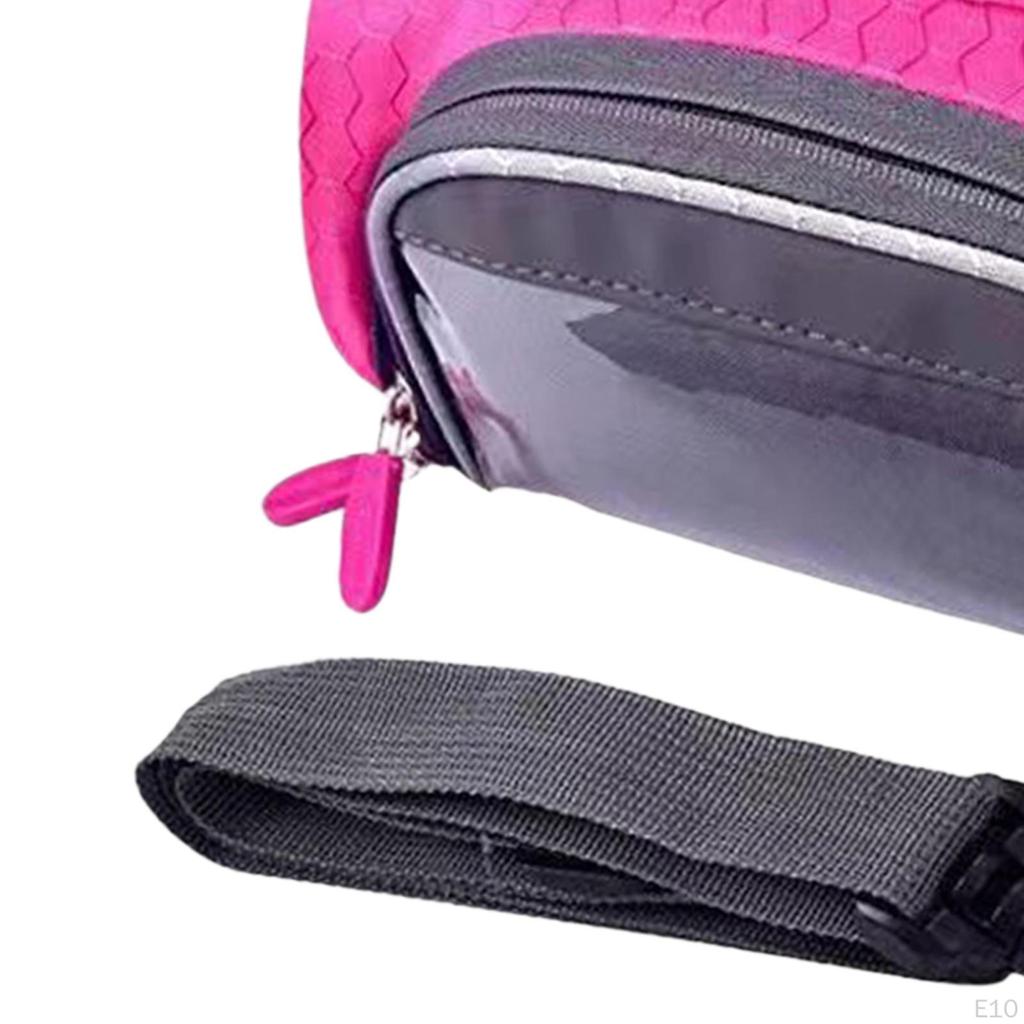 Bicycle Bag Bike Handlebar Frame Touch Screen Phone Storage Pouch Cycling