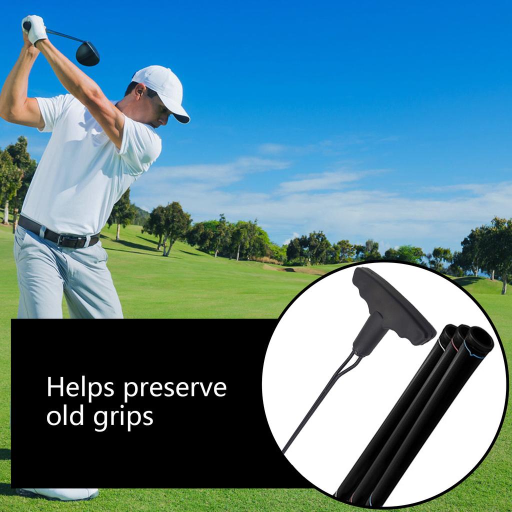Golfs Grip Removal Tool Grip Removing Tool for Swinging Grips Grooves Golfs Grip Remover Tool Club Grip Remover Saver