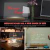 Acrylic Dry Erase Board Transparent Erasable DIY Message Board Desktop Decorative Graffiti Board Painting Night Light Gifts