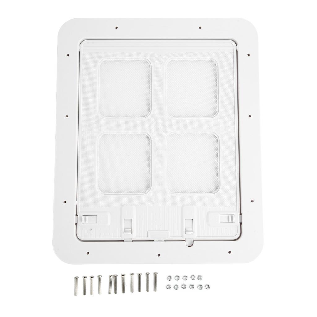 Pet Screen Door Breathable Noiseless Mosquito Prevention Burr   Plastic Cat Flap Door