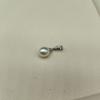 9-10mm Freshwater Pearl Drop Pendant with S925 Silver Clasp Necklace