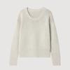 Europe, America, Autumn and Winter New Loose Round Neck Long-sleeved Sweater Casual Thick Thermal Pullover Knitted Sweater Top Women