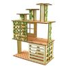 Holzvilla Haus für Hamster Kletterspielzeug Versteck Nistplatz Lebensraum für Chinchillas Meerschweinchen Kleintiere 5 Stile Dropshipping
