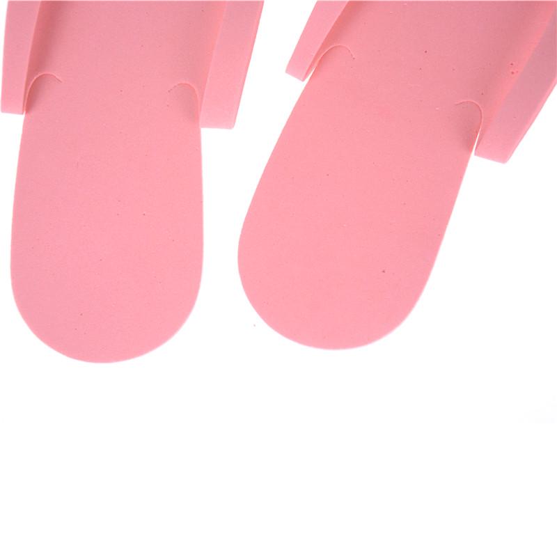 12 Pairs Disposable Flip Flops Foam Pedicure Tanning Spa Slippers Supplies