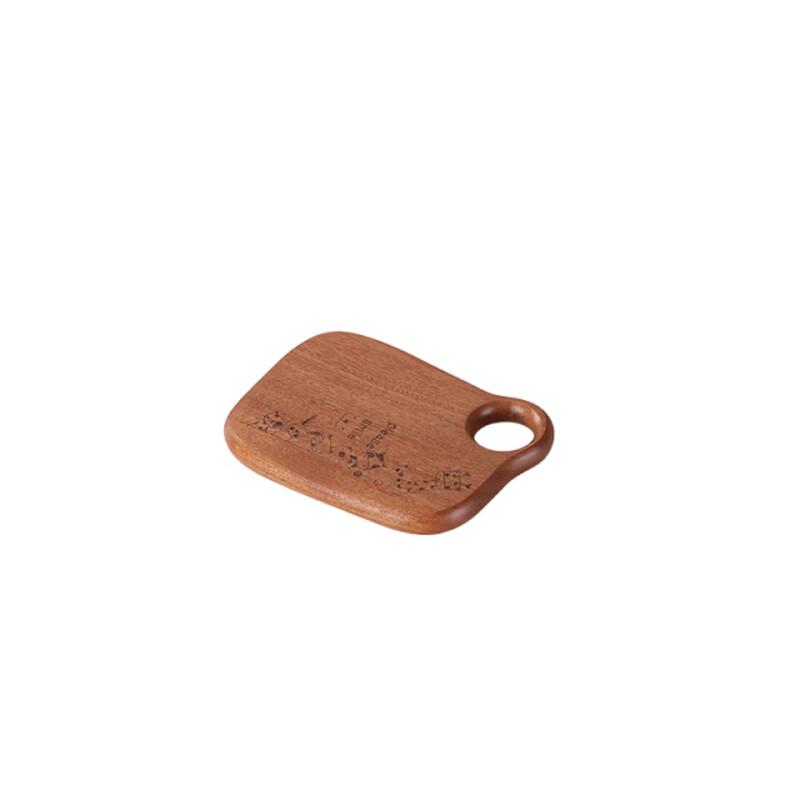 Yimao Ebony Wood Carved Fruit Cutting Board