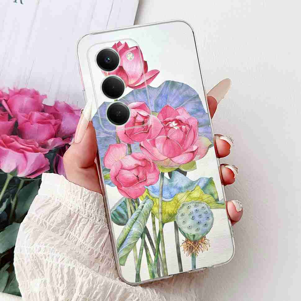 Case For Redmi 15 5G New Design Butterfly Flowers Shockproof Casing For Xiaomi Redmi15 Redmi 15 5G Soft Phone Back Cover