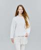 Koseumoseu Lace Gathered Blouse (White)