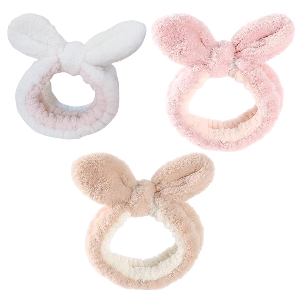 Cute Animal Ears Makeup Hair Band Wide Applications Comfortable To Wear Skin Care Hair Band Headband