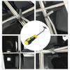 2Set Grout Removal Tool Stainless Steel Durable Efficient Portable Manual Grout Cleaner For Home Office