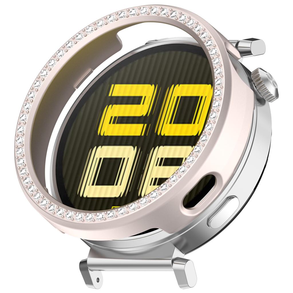 For Huawei Watch GT 5 41mm/GT 4 41mm PC Case Rhinestone Decor Smartwatch Protective Cover