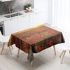 Natuurlandschap Kleurrijk Bloemen Tafelkleed Vlekbestendig Waterdicht Rechthoekig Keuken Eettafel Woondecoratie