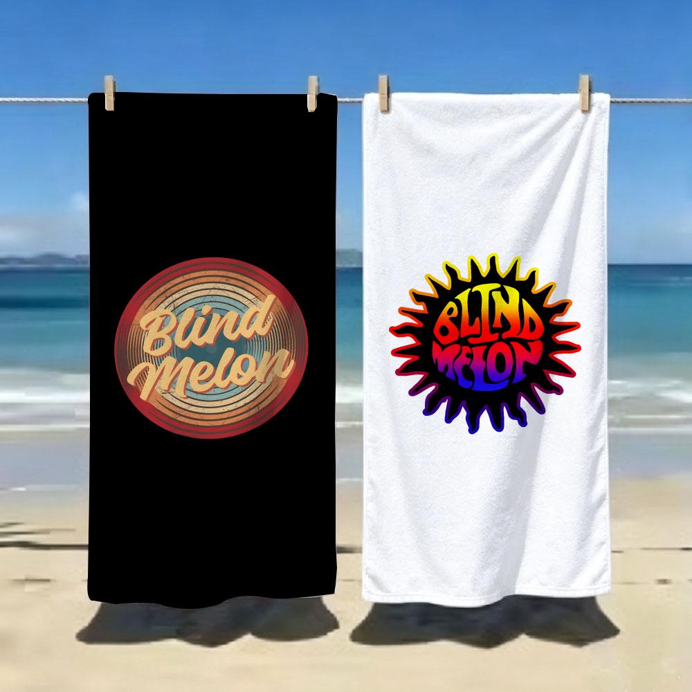 Rock Bands LOGO B-BlindS MelonS Towel ultra-fine fiber quick drying absorbent bath towel, outdoor swimming sports towel