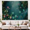 Pond Lotus Tapestry - Flower Hanging Soft Fabric Multiple Patterns & Sizes Aesthetic Home Dormitory Decor