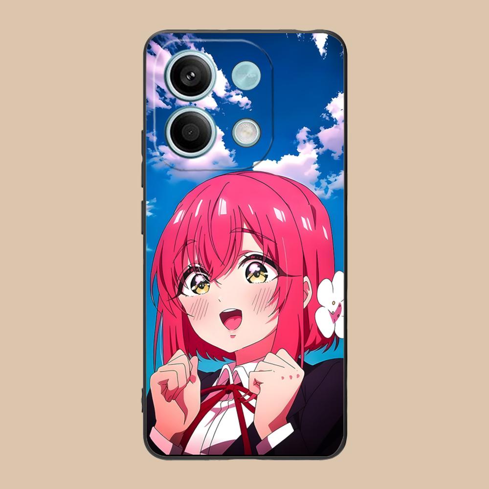 Anime Hakari Hanazono Mattes Handyhülle für POCO F8 F7 F6 F5 F4 F3 F2 Pro GT C75 C71 C65 C61 C40 Pro Ultra Bunte Hülle