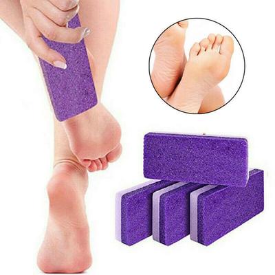 Whetstone Purple Foot Pumice Sponge Callus Exfoliate Stone Hard Skin Remove Pedicure Scrubber Body Skin Care Tool Whetstone